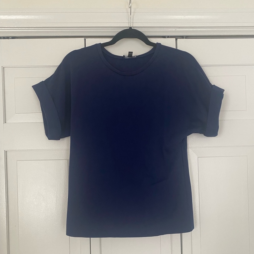 Blue Thick Tee